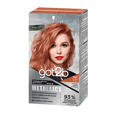 Купить Got2B Metallics Краска для волос M97 Розовая бронза 142,5 мл 1 шт цена