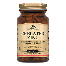 Изображение товара Solgar Хелат Цинка / Chelated Zinc Tablets таблетки массой 630 мг 100 шт