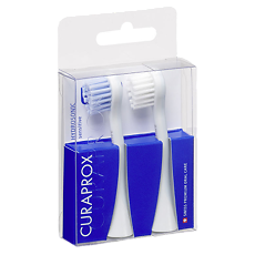Изображение товара Curaprox CHS Набор насадок для электрической зубной щетки Ortho Sensitiv 2 шт