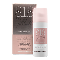 Изображение товара 8.1.8 beauty formula Гиалуроновый ночной крем-уход против морщин для чувствительной кожи 50 мл 1 шт