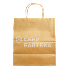 Купить Пакет Крафт 28х24х14 с кручеными ручками 1 шт. цена