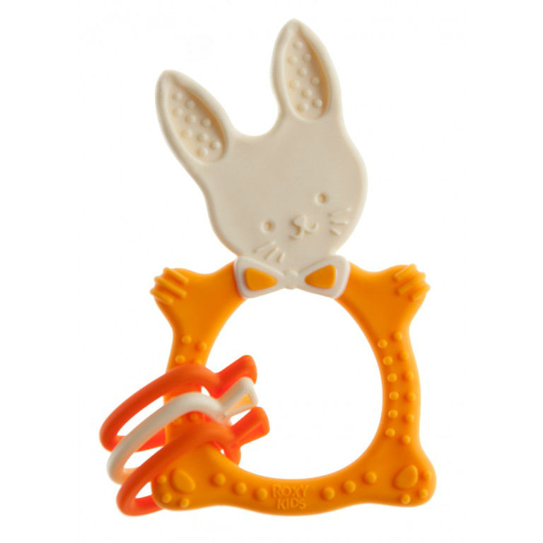 Изображение товара Универсальный прорезыватель Bunny горчичный для малышей 1 шт
