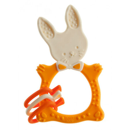 ROXY-KIDS Прорезыватель универсальный Bunny цвет горчичный, 1 шт