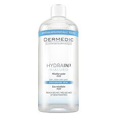 Купить Dermedic Hydrain3 Hialuro Мицеллярная вода 500 мл 1 шт цена