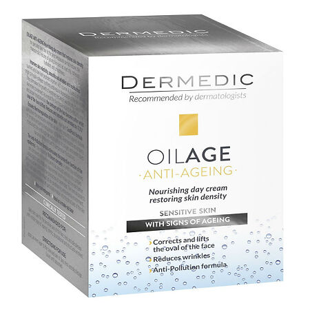 Dermedic Oilage Крем дневной питательный для восстановления упругости кожи 50 г 1 шт