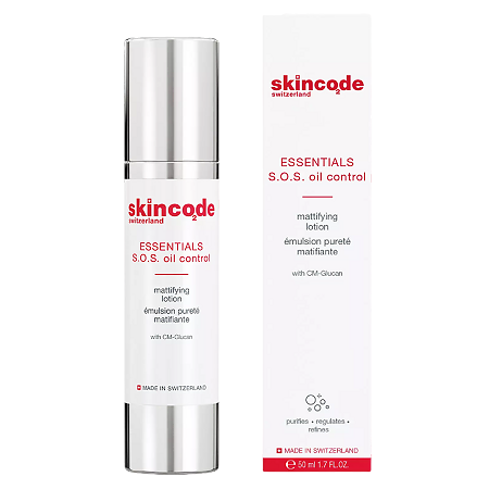 Изображение товара Skincode СОС Матирующий лосьон для жирной кожи 50 мл 1 шт