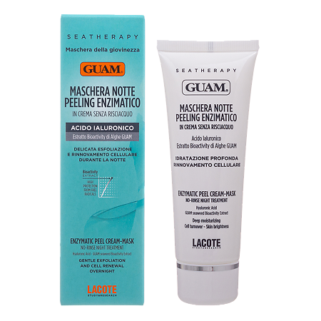 Изображение товара Guam Seatherapy Маска для лица энзимная ночная 75 мл 1 шт