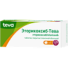 Эторикоксиб-Тева, таблетки покрыт.плен.об. 120 мг 7 шт