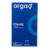 Orgao Презервативы гладкие прозрачные 52 мм 12 шт