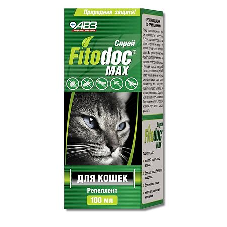Fitodoc Спрей репеллентный для кошек 100 мл