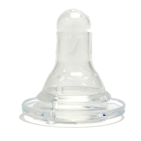 МАМА ТАМА Соска для бутылочек классика 3 мес.+ силиконовая средний поток 1 шт