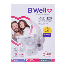 Купить Ингалятор медицинский B.Well MED-120 с micro USB 1 шт цена