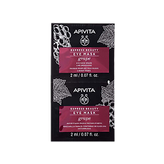 Купить Apivita Express Beauty Маска для кожи вокруг глаз Grape саше 2 мл 2 шт цена
