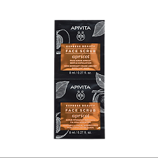 Купить Apivita Express Beauty Скраб-эксфолиант для лица Apricot саше 8 мл 2 шт цена