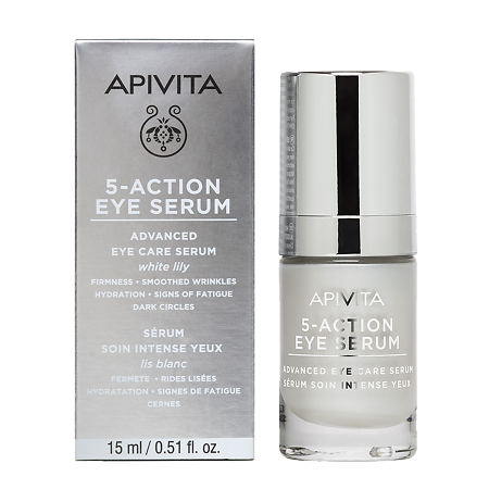Apivita 5-Action Сыворотка для кожи вокруг глаз 5 в 1 15 мл 1 шт