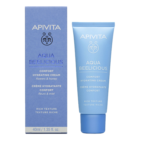 Apivita Aqua Beelicious Крем-комфорт для лица с насыщенной текстурой 40 мл 1 шт