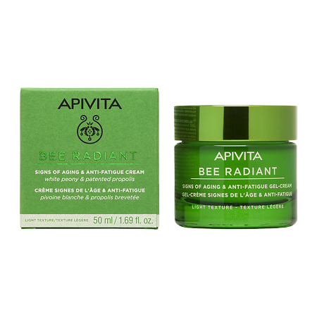 Apivita Bee Radiant Гель-крем для лица с легкой текстурой 50 мл 1 шт