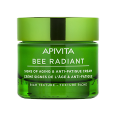 Купить Apivita Bee Radiant Крем для лица с насыщенной текстурой 50 мл 1 шт цена