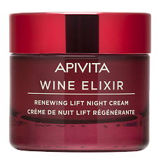 Купить Apivita Wine Elixir Крем-лифтинг для лица ночной 50 мл 1 шт цена