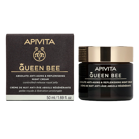 Apivita Queen Bee Комплексный уход для лица ночной 50 мл 1 шт