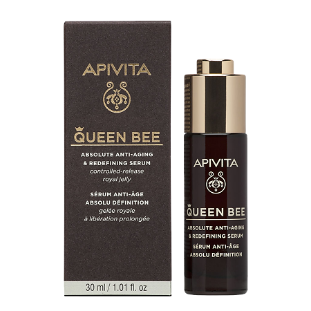 Apivita Queen Bee Комплексная антивозрастная сыворотка для лица 30 мл 1 шт