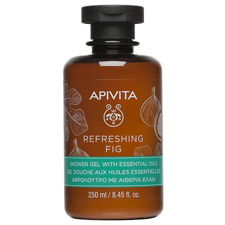 Apivita Refresing Fig Гель для душа Инжир с эфирными маслами 250 мл 1 шт