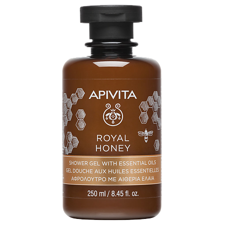 Apivita Royal Honey Гель для душа Королевский мед с эфирными маслами 250 мл 1 шт