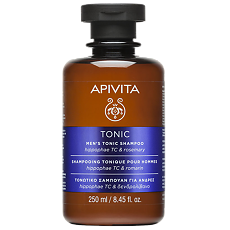 Купить Apivita Tonic Men Шампунь тонизирующий против выпадения волос для мужчин 250 мл 1 шт цена