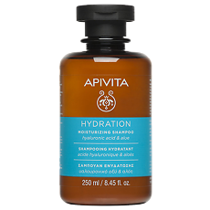 Купить Apivita Moisturizing Шампунь увлажняющий Гиалуроновая кислота и Алое 250 мл 1 шт цена