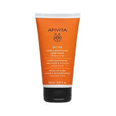 Купить Apivita Shine Кондиционер Блеск & Жизненная сила Апельсин и Мед 150 мл 1 шт цена
