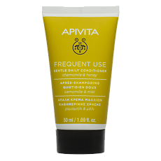 Купить Apivita Gentle Daily Кондиционер для частого использования Ромашка и Мед 50 мл 1 шт цена
