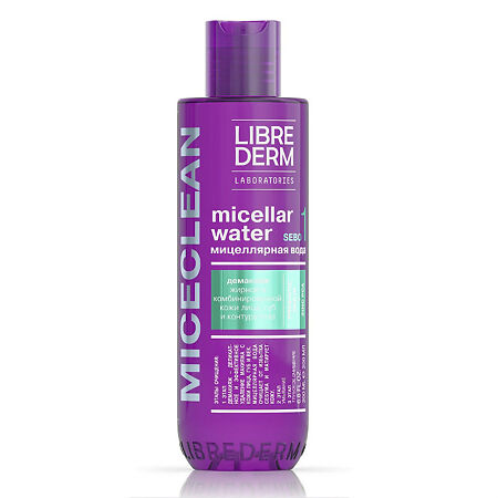 Изображение товара Либридерм (Librederm) Miceclean Sebo Мицеллярная вода для жирной и комбинированной кожи 200 мл 1 шт