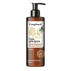 Купить Compliment Eco Best Гель для душа масло Хлопка & экстракт Монои 380 мл 1 шт цена