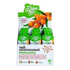 Купить Чай облепиховый Golden Mix Immunity стик 21 шт цена