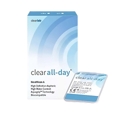 Изображение товара Контактные линзы Clear All-Day R8.6 на месяц -1,75 6 шт.