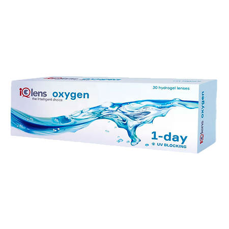 Контактные линзы IQlens Oxygen R8.7 однодневные +0,50 30 шт.
