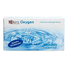 Купить Контактные линзы IQlens Oxygen R8.6 на месяц  -4,00 6 шт. цена