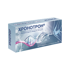 Купить Хронотрон имплантат иньекционный для в/суставного введения 20 мг/мл шприц 2 мл 1 шт цена