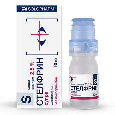 Купить Стелфрин капли глазные 2,5 % 10 мл 1 шт цена