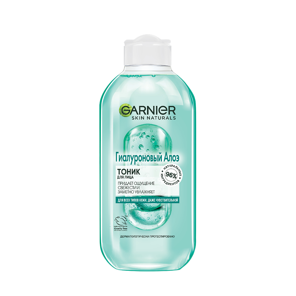 Garnier Skin Naturals Гиалуроновый Алоэ Тоник для лица для всех типов кожи  200 мл 1 шт