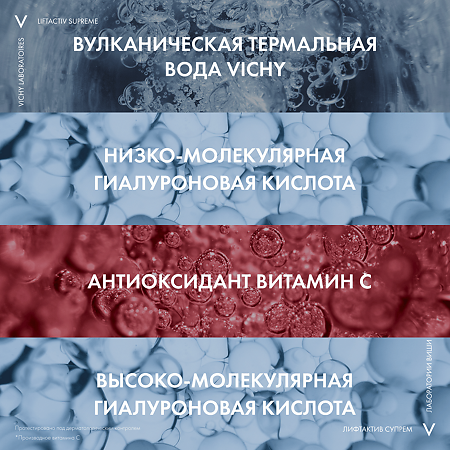 Vichy Liftactiv Supreme Сыворотка-филлер для лица H.A Epidermic Filler 30 мл 1 шт