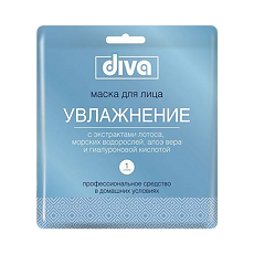 Изображение товара Diva Маска для лица на тканевой основе Увлажнение 1 шт