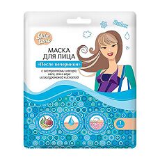 Купить Skin tune Маска для лица на тканевой основе После вечеринки 1 шт цена