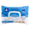 White Whale Салфетки влажные для лежачих больных с Д-Пантенолом 40 шт