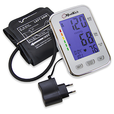 Изображение товара Тонометр автоматический MediTech МТ-50 для 2х пользователей, с подсветкой, с адаптером 1 шт