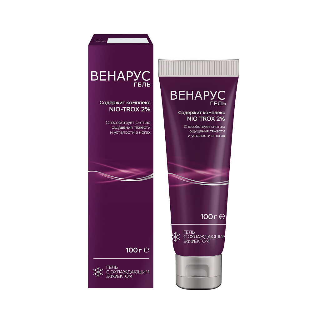 Венарус Гель Для Ног С Охлаждающим Эффектом 100 Г 1 Шт - Купить.