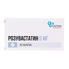 Купить Розувастатин таблетки покрыт.плен.об. 5 мг 30 шт цена