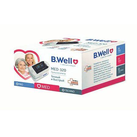B.Well Пульсоксиметр MED-320 1 шт