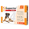 Inspector Quadro C Капли на холку для собак 25-40 кг пипетка 1 шт