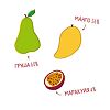 FruchtBar Пюре органическое фруктовое манго, маракуйя, груша 120 г 1 шт